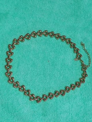 Collar Swarovski Lágrimas Dorado