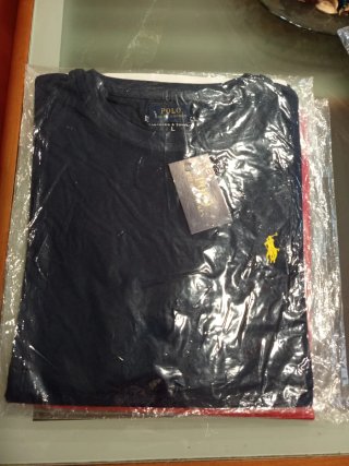 Polo Ralph Lauren Camiseta Negra Talla L Azul mari