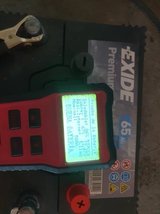 Batería Exide Premium 65Ah 580A