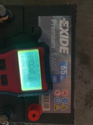Batería Exide Premium 65Ah 580A