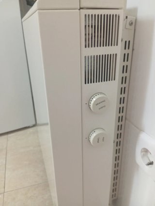 Acumuladores de calor eléctrico beige
