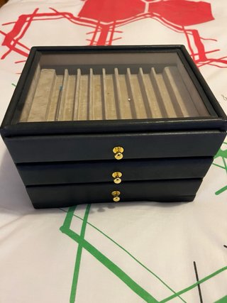Elegante astuccio in pelle per penne e stilografiche