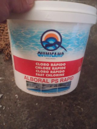 Bidón Cloro Rápido Alboral PS Rapid