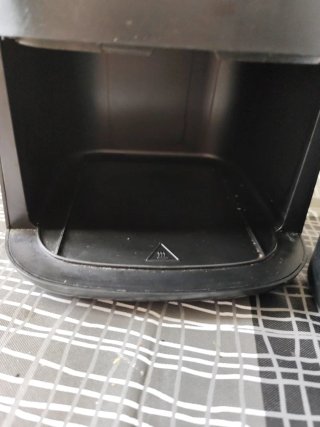 Freidora de aire Ambiano negra