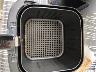 Freidora de aire Ambiano negra