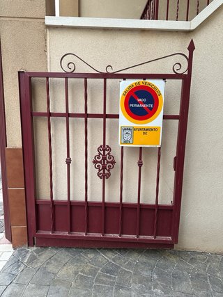 Puerta Hierro Garaje 224x127 cm
