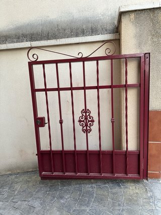 Puerta Hierro Garaje 224x127 cm