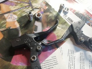 Manetas Freno V-Brake 185grs