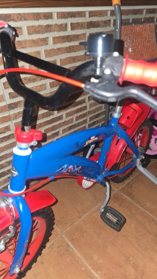 Bicicleta Spiderman niño