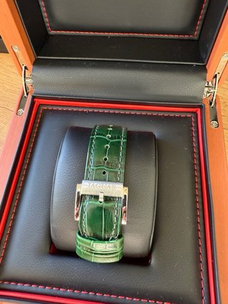 Reloj Jaguar Verde y Plateado