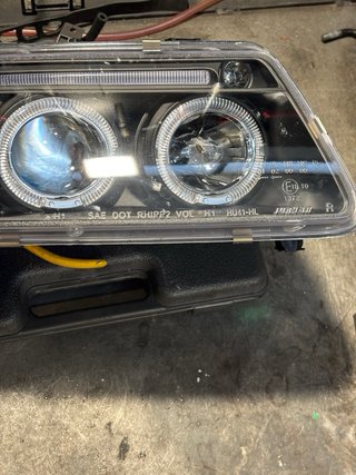 Faros Ojos de Ángel Audi A3 96-00