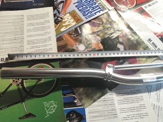 Manillar Bicicleta Plateado 610mm 420gr