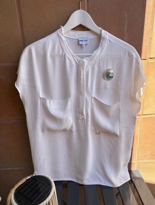 Blusa Bimba y Lola Blanca Talla M
