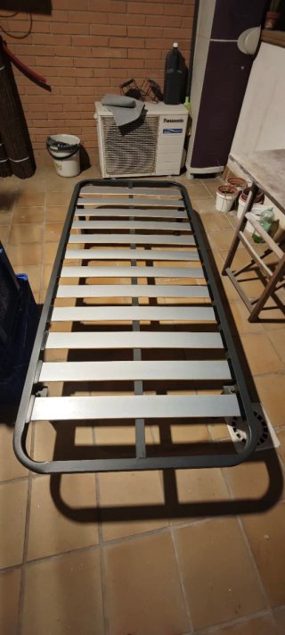 Somier Reforzado 80x190 con patas