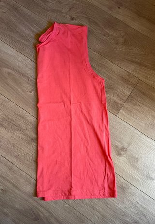 Camiseta sin mangas roja talla XXL