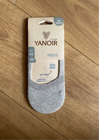Calcetines invisibles YANOIR grises hombre