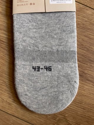 Calcetines invisibles YANOIR grises hombre
