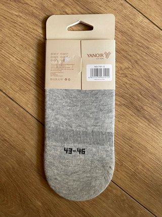 Calcetines invisibles YANOIR grises hombre