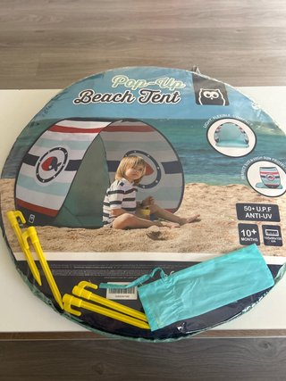 Tienda de playa Pop-Up para bebé