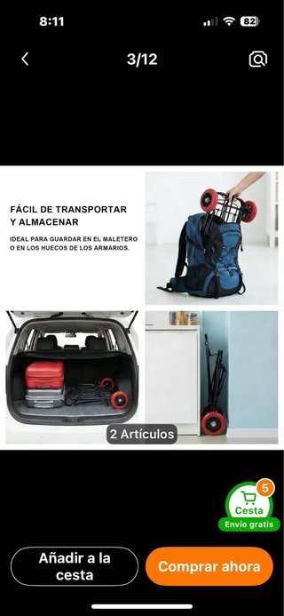 Carro transportador