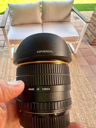 Objetivo Samyang 8mm f/3.5 Fish Eye para Nikon