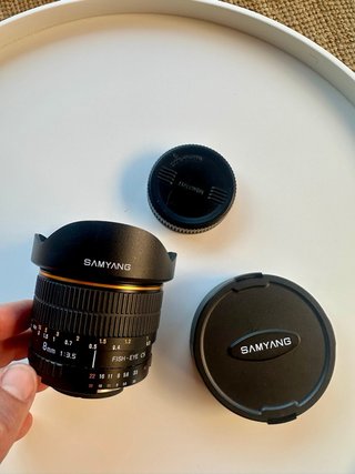 Objetivo Samyang 8mm f/3.5 Fish Eye para Nikon