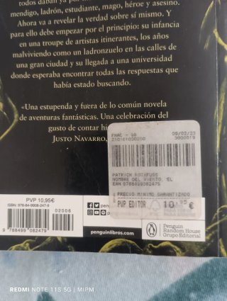 El nombre del viento / The Name of the Wind