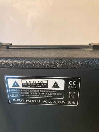 Amplificador Guitarra TG-15 Negro Daytona