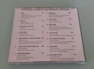 CD Francois Glorieux Plays Michael Jackson