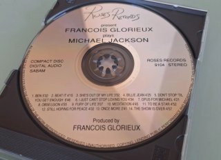 CD Francois Glorieux Plays Michael Jackson