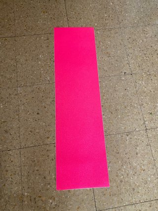 Lija skate rosa fluorescente