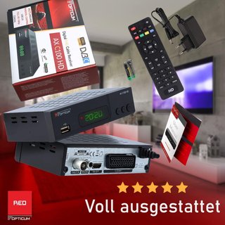 TDT , Red Opticum AX C100 HD DVB-C