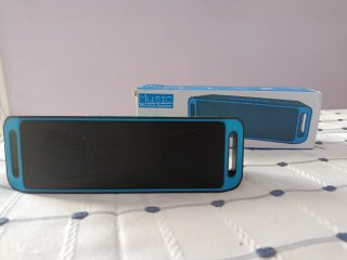 Altavoz Bluetooth Megabass Negro/Azul
