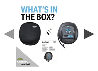 COMPRESOR INFLADOR CON BLUETOOTH RING SIN ESTRENAR