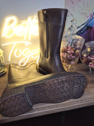 Botas Aigle Cuero Marrón Talla 44