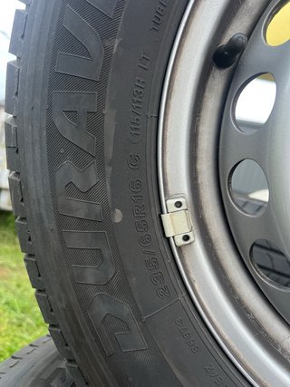 Juego 4 Llantas Volkswagen Crafter en 16 pulgadas.