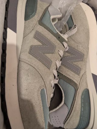 Stone Island x New Balance 574 Gris 10 pares