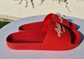 Chanclas Adidas Adilette Shower Rojas Talla 44.5