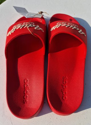 Chanclas Adidas Adilette Shower Rojas Talla 44.5