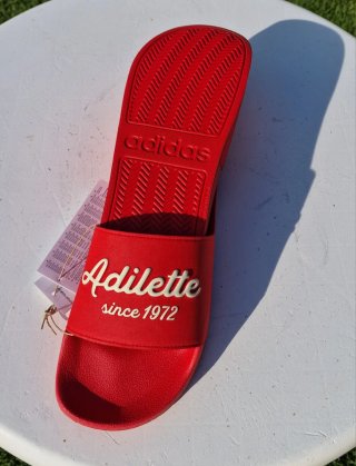 Chanclas Adidas Adilette Shower Rojas Talla 44.5
