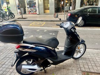 Piaggio Liberty Scooter Azul Oscuro