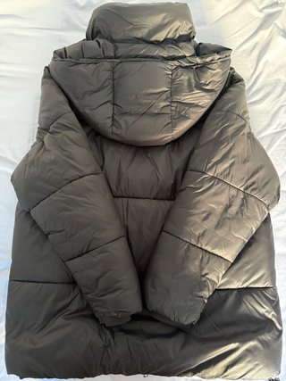 Chaquetón Zara Negro Talla L