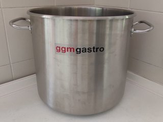 Olla a presión industrial 23L GGM Gastro