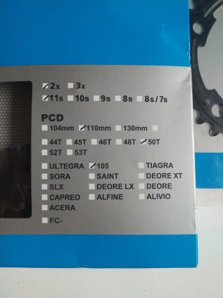 Platos Shimano 105 R7000