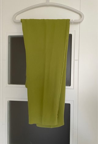 Pantalón de vestir verde lima