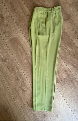 Pantalón de vestir verde lima