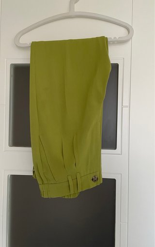 Pantalón de vestir verde lima