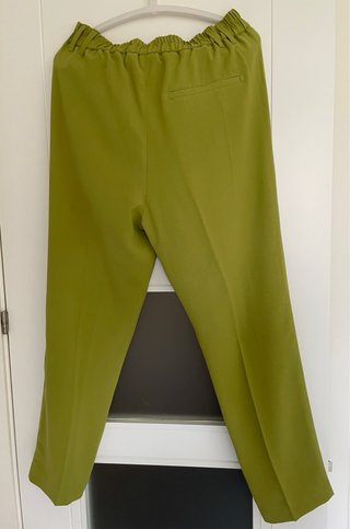Pantalón de vestir verde lima