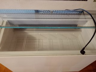 Congelador vitrina expositora gelats helados