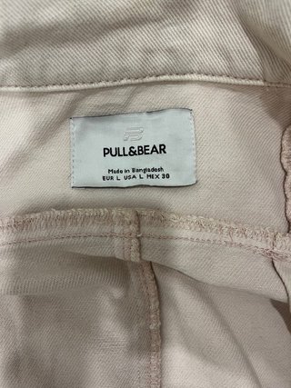 Cazadora Pull&Bear vaquera rosa, Bomber, Oversize